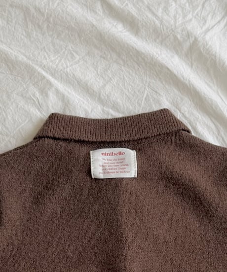 51[予約]ninibello cupcake knit cardigan