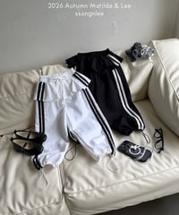 53[予約]matilda&lee lace line track pants