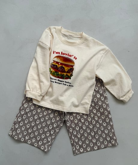 1[予約]nightbebe single bloom pants