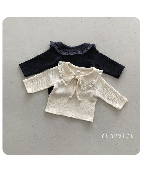 38[予約]nunubiel airsha blouse