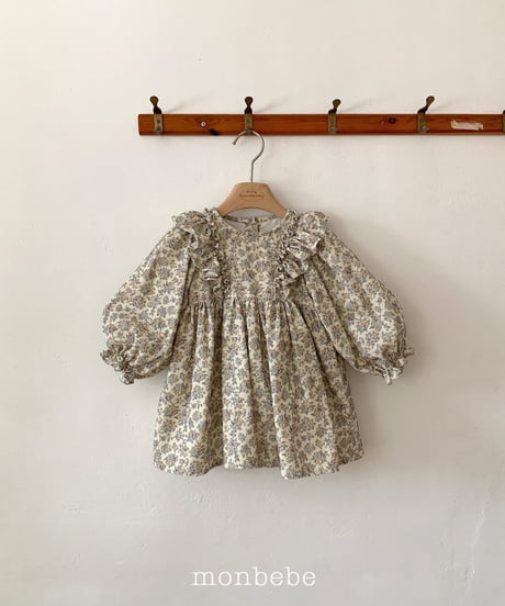1[予約]monbebe claire floral dress