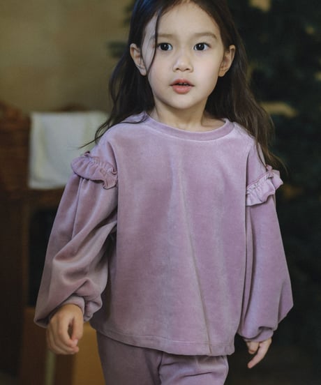 13[予約]mon Atelier mimi velour set
