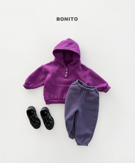 31[予約]bonito bracketed hoodie
