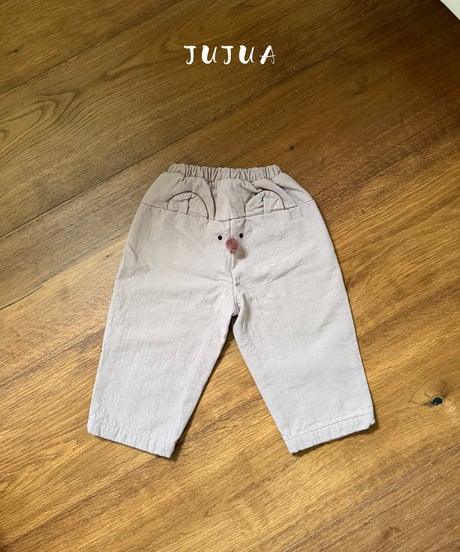 21[予約]jujua bear pants