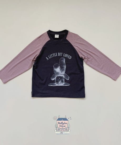 3[予約]Mollybin vintage raglan shirts(rabbit)