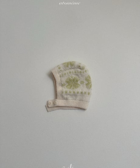 46[予約]atomeme marron snowflake hat