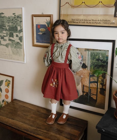 14[予約]OREN autumn bloom skirt