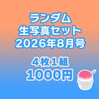 【オンライン限定】ランダム生写真セット 2026年8月号