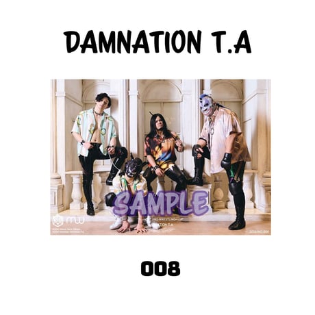 【特別販売】ポートレート DAMNATION T.A　サインのみ