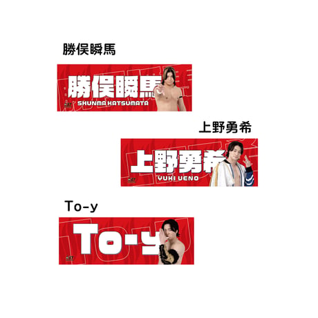 【受注商品】DDTオフィシャルビジュアルタオル2026