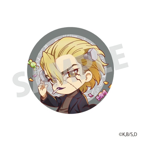 「Dr.STONE PARTY vol.2」デフォルメ缶バッジ（ランダム）