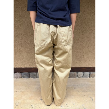 homspun・ 高密度ウェポン　ギャザーパンツ