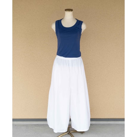homspun・40/1度詰めフライスノースリーブプルオーバー