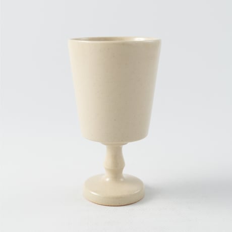 原聡子　脚付茶杯　クリア