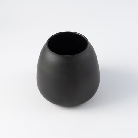 土田和茂　花入⑥ 黒鉄