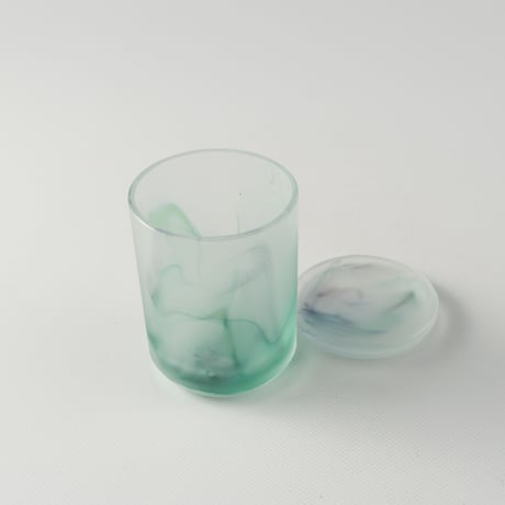 大迫友紀　墨流しのフタモノ