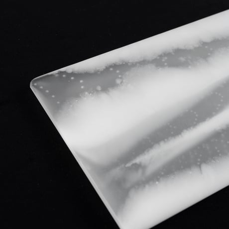 大迫友紀　雪道長皿