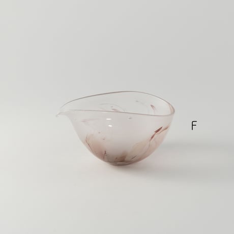 大迫友紀　墨流しの片口