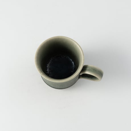 和田山真央　コーヒーカップ　olive
