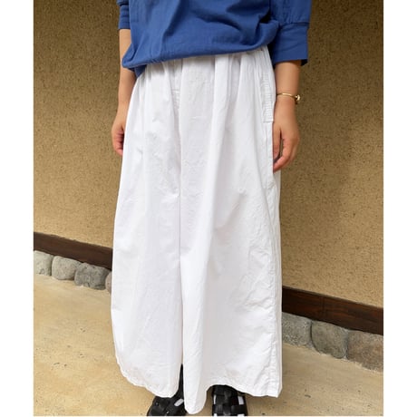 homspun・ タイプライター　ギャザーキュロットパンツ