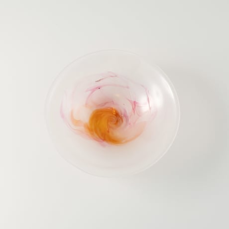 大迫友紀　墨流し 鉢
