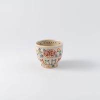 安藤友紀　五彩湯呑