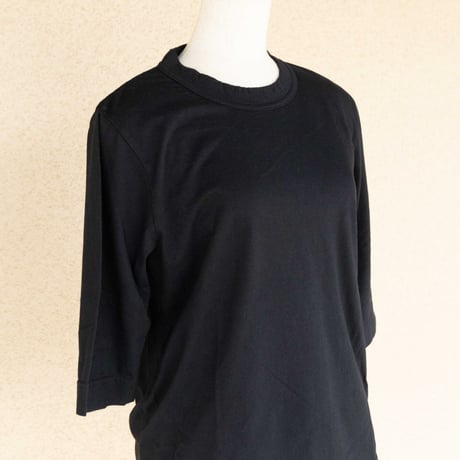 homspun・ 30/1天竺 六分袖 Tシャツ