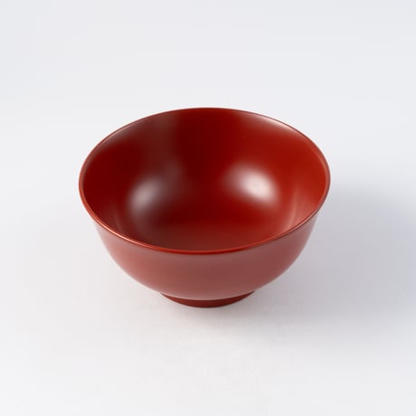 土田和茂　花椀　赤