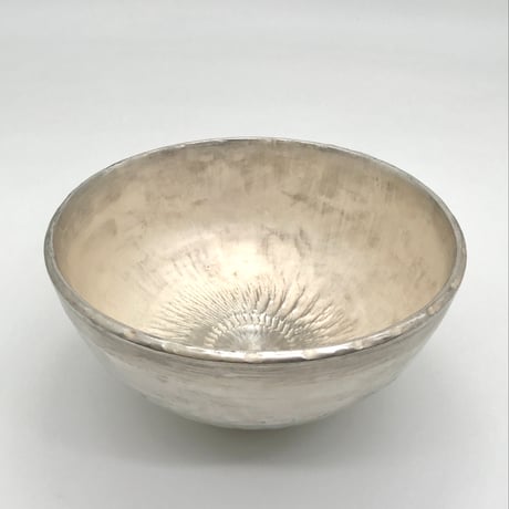 868 茶碗　銀華　12.8×6.4cm