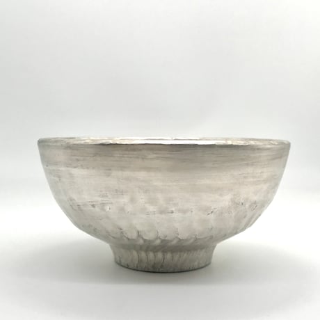 868 茶碗　銀華　12.8×6.4cm