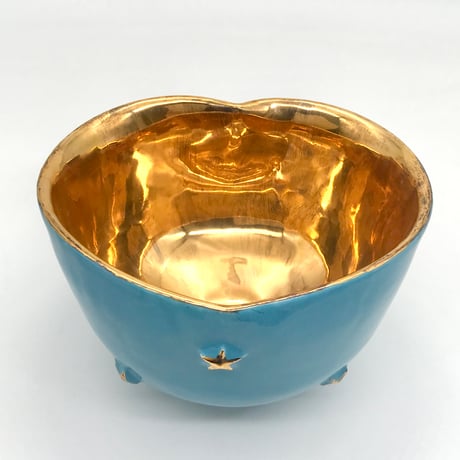 猪目茶碗 ティファニーブルー　小野穣 CATEGORY 猪目茶碗 Inome chawan | 小野穣 アトリエONO