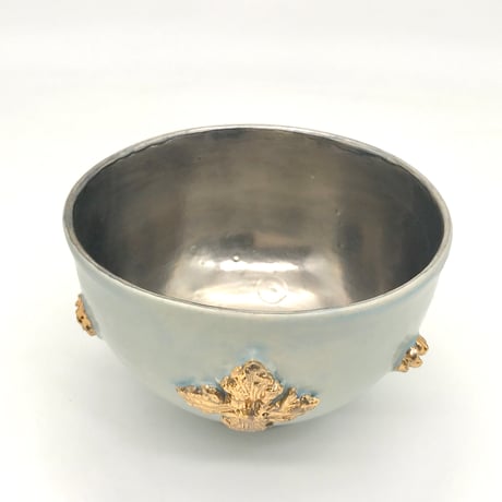 銀彩 月の茶碗 小野穣 CATEGORY 丸碗 Round | 小野穣 アトリエONO