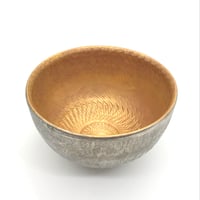 855 茶碗　陽と月　12.3×8.0cm