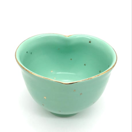 猪目茶碗 ティファニーブルー　小野穣 CATEGORY 青/緑/紫 Blue/Green/Purple | 小野穣 アトリエONO