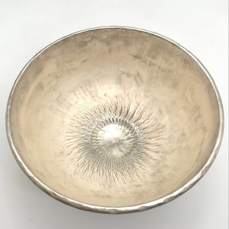 868 茶碗　銀華　12.8×6.4cm