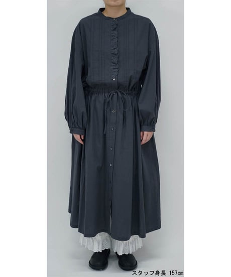 麻調コットン　裾レースペチパンツ(7602-7760)