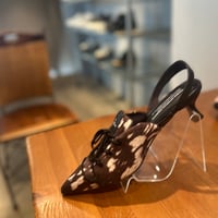 27PreSS予約アイテム　MAISONMAVERICKPRESENTS （メゾンマーヴェリックプレゼンツ）ハラコSHOES