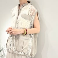 RISLEY（リズレイ）スリーブレスレースジャケット