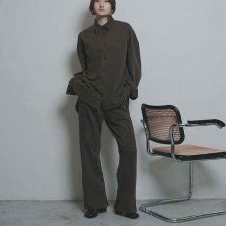 26AW予約アイテム　CYANtokyo（シアントーキョー）マルチスリットフィットパンツ