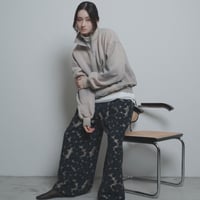 26AW予約アイテム　CYANtokyo（シアントーキョー）リュクスジャガードワイドパンツ