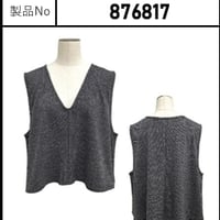 26AW　ayane.(アヤン）ヘリンボーンジャガードポンチベスト