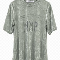 27PreSS予約アイテム　MAISONMAVERICKPRESENTS （メゾンマーヴェリックプレゼンツ）クラッシュドベロアロゴＴwithバックリボン