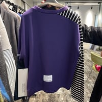 26AW予約アイテム　MARECHALTERRE（マルシャルテル）袖ボーダーカットソー