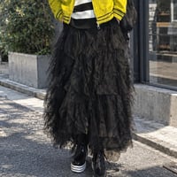 ayane.（アヤン）タックチュールロングスカート
