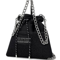 27PreSS予約アイテム　MAISONMAVERICKPRESENTS （メゾンマーヴェリックプレゼンツ）チェーンストラップメッシュバッグバケットバッグ