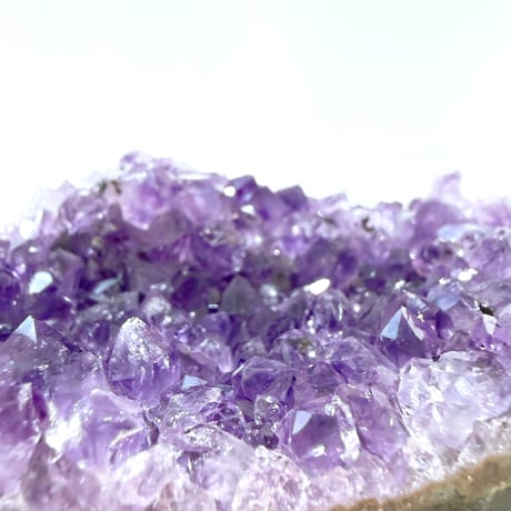 New✨虹入り🌈💜アメジストジオードドーム💜_222