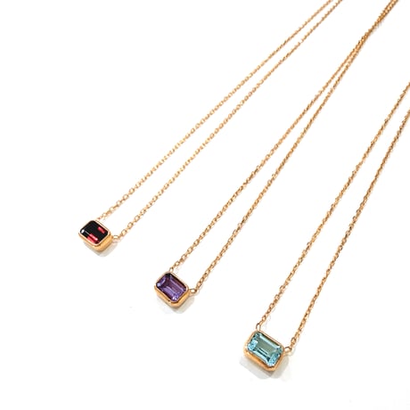 New✨お守りネックレス✨💖スクエアストーンネックレス💖✨