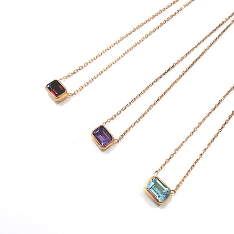 New✨お守りネックレス✨💖スクエアストーンネックレス💖✨