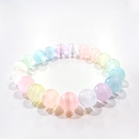New✨ Aoセレクトお守りブレスレット✨💖キャッツアイセレナイトマルチカラーブレス💖