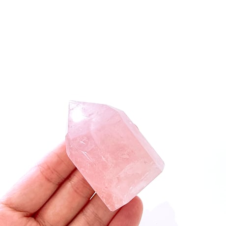 New✨モザンビーク産🩷ローズクォーツポイント🩷お守りクリスタル